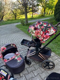 Trojkombinacia Cybex Priam Spring Blossom - 5