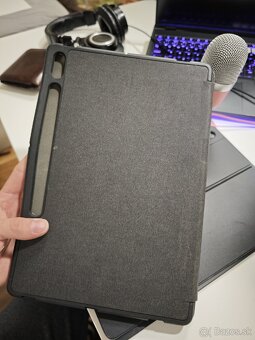 Samsung Galaxy Tab s7+/s8+ obal + book keyboard cover - 5