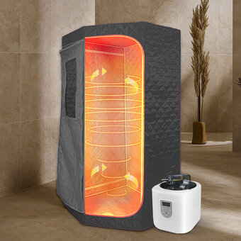 Prenosná parná sauna KPS90 90x90x190 cm - 5