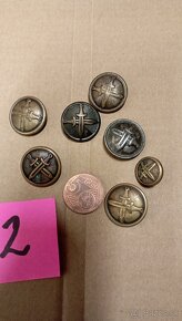 Staré vojenské gombíky... - 5