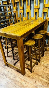 Gastro stoly a  stolicky - 5