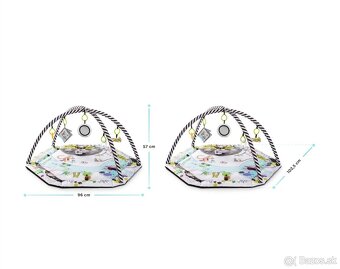 Hracia podložka kinderkraft smartplay - 5