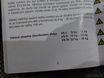 Detská autosedačka Kiddy - 5