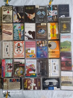 MC kazety různé originalky, LP, CD, VHS hudebni - 5