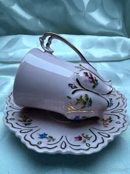Ružový porcelán 6&6 šálky - 5