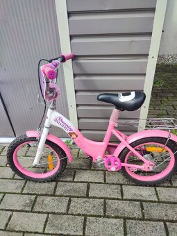 Predám zachovalý dievčenský bicykel 14' - 5