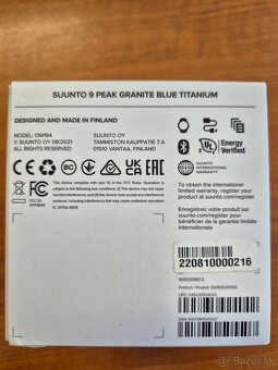 Suunto 9 Peak Titanium/Granite Blue - 5