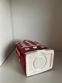 Keramický domček červeno-šedý - 5