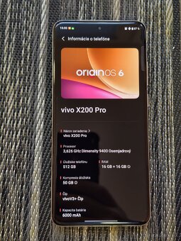 Vivo x200 pro 16/512GB titanium grey - 5