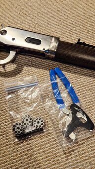 Vzduchovka Walther lever action long steel finish - 5