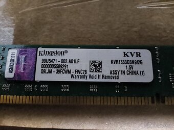 Rôzne DDR3 - 5