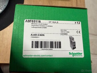 SCHNEIDER - ističe, prúdový chránič, stykač, relé - 5