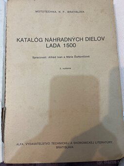 LADA 1500 katalog nahradnych dielov - 5
