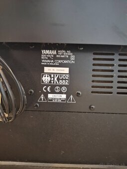 Aktívne repro yamaha sw300 - 5