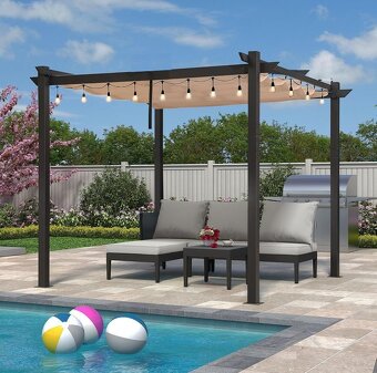 pergola do záhrady, na terasu - 5
