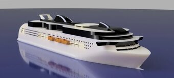 RC model lode 66cm / 15cm / 15cm - 3D tlaceny - 5