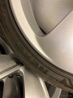 5x100 R17 7J ET46 Originál Seat + 215/40 R17 Nexen (2023) - 5