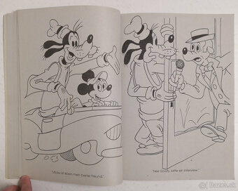 Retro Omaľovánka Hollywood Mickey - 5