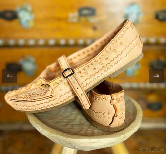 Predám kožené krpce pre deti aj dospelých - 5