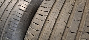 Predám 4ks jazdené letné 205/55r16-91V Continental 2+2modely - 5