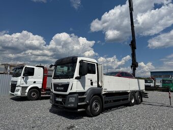 MAN TGS valník -hydraulická ruka HIAB 188-6, EURO 6,TOP STAV - 5
