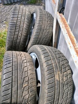 4ks alu disky orig. Škoda 5x112 R17 pneu 5mm - 5
