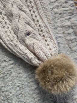 Dámsky šál s brmbolcami Tommy Hilfiger - 5