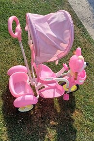 bicykel trojkolesový, kolobežka, detská sedačka - 5