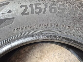 215/65 r16 letné 4 ks CONTINENTAL - nepoužité, nejazdené - 5