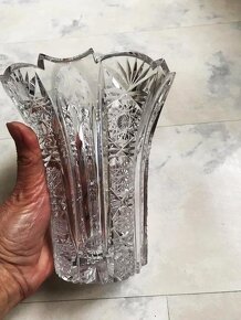 Kryštálová váza Bohemia crystal - 5