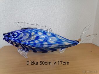 Ryby - fúkané hutné sklo - 5