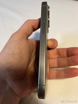 iPhone 15 pro 256gb, v stave nového bez poškodenia - 5