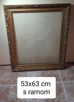 Starsi obraz a zlaty ram - 5