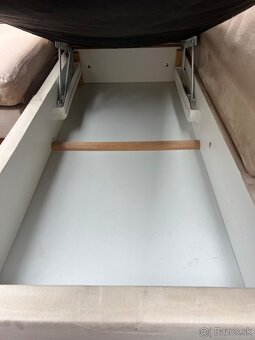 Rohová sedačka + taburetka - 5