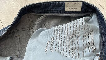 Pánske,kvalitné džínsy DIESEL - veľkosť 36/32 - 5