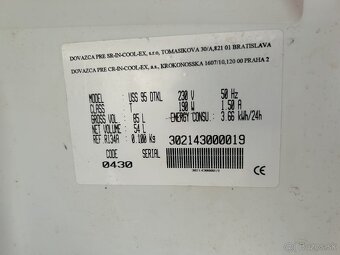 Predám designovú chladničku COOLEX Professional - 5