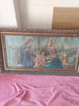 Predám staré drevené obrazy - 5