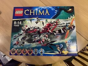 Lego Chima - Craggerov krokodílí čln 70006 - neotovrene , ma - 5
