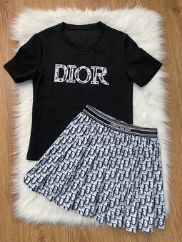 Dior Súprava - tričko +sukňa - 5