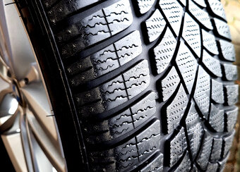 alu R18 5x120, zimné pneu 245/45, BMW 5, F10, F11 TOP - 5