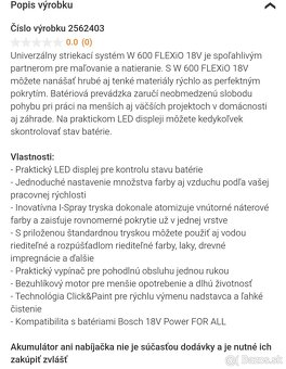 Wagner Striekacia pištoľ HVLP Universal Sprayer W 600 - 5