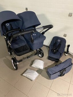 💜🖤 TOP STAV Bugaboo Donkey 5 DUO stormy blue 🖤💜 - 5
