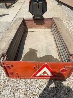 Vlečka za malotraktor Vary, Agzat - 5