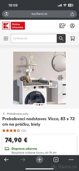 Prebalovací nadstavec na práčku 60cm - 5