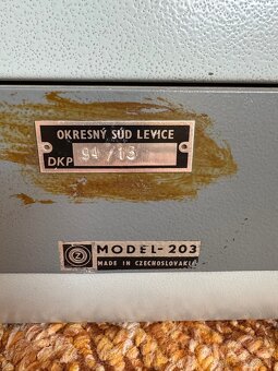 Písací stroj CONSUL funkčný, dva kusy - 5