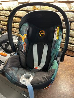 Vajičko + zakladňa Cybex Cloud Q edicia Birds of Paradise - 5