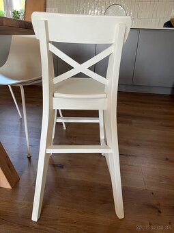 Detská jedalenska stolička ikea ingolf - 5
