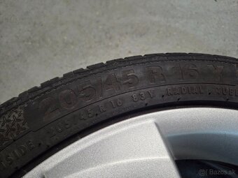 alu 16" ŠKODA (5x100), pneu - 5