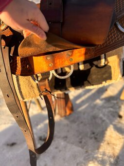 Westernové sedlo Pullman - 5