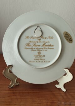 Porcelánový zberateľský tanier - 5
